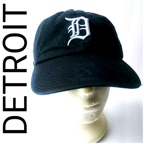Accessories - DETROIT BASEBALL CAP - BLUE & WHITE